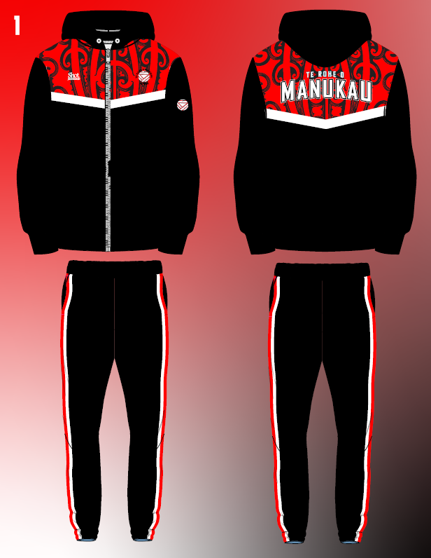 Custom Tracksuit - Te Rohe o Manukau